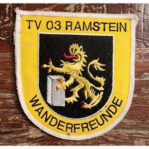 RARE - TV 03 Ramstein Wanderfreunde Patch - Germany Military